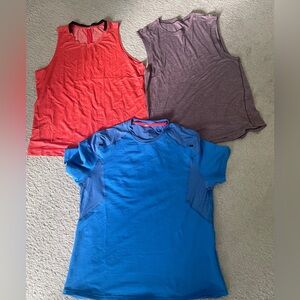 Lululemon men’s lot. 3 shirts Great Condition